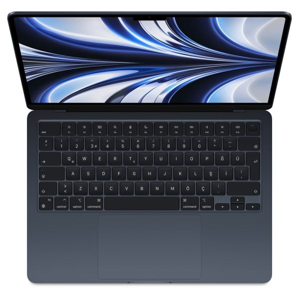 Apple Macbook Air 13 6 Inc M2 8cpu 8gpu 8gb 256gb Ssd Gece Yarisi Mly33tu A