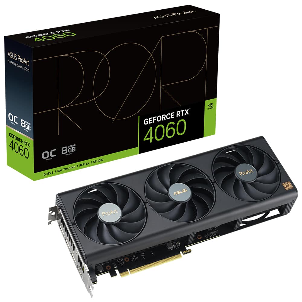 Asus Proart Geforce Rtx 4060 Oc 8gb Gddr6x 128 Bit Dlss 3 Ekran Karti 1