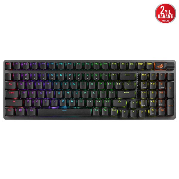 Asus Rog Strix Scope Ii 96 Nx Snow Switch Rgb Kablosuz Turkce Mekanik Gaming Klavye 4