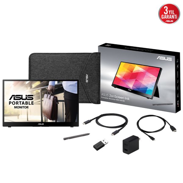 Asus Zenscreen Mb14ahd 14 Inc 60hz 5ms Full Hd Ips Tasinabilir Monitor