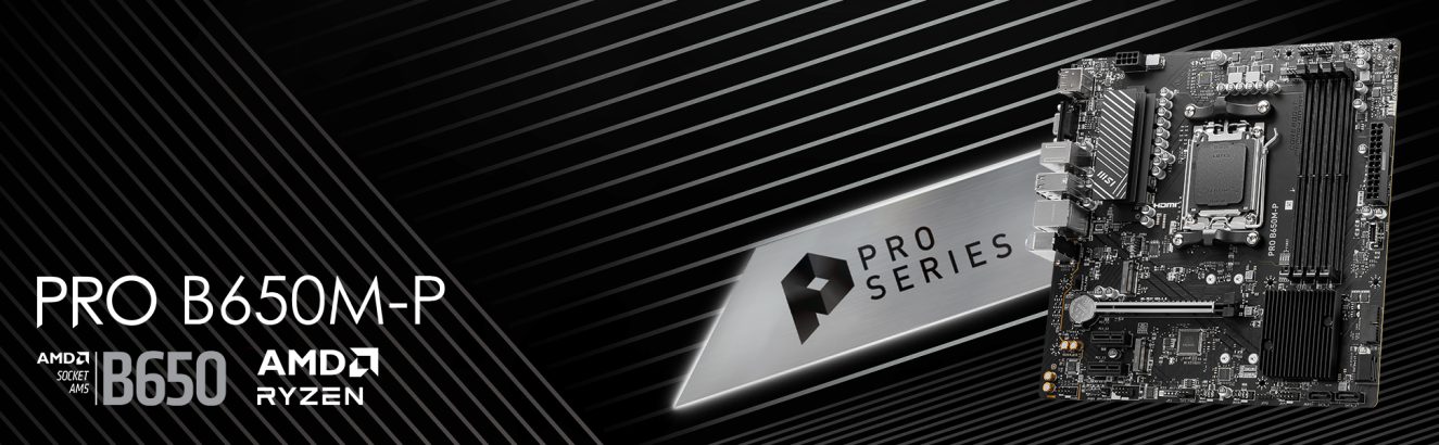 MSI PRO B650M-P Anakart – görsel 1