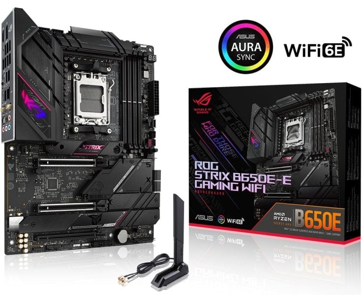 ROG STRIX B650E-E GAMING WIFI Asus Rog Strix B650E-E Gaming WiFi Anakart a3