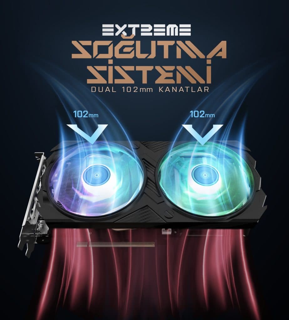 GALAX GeForce RTX 4060 Ti EX 1-Click OC 8GB Ekran Kartı a6