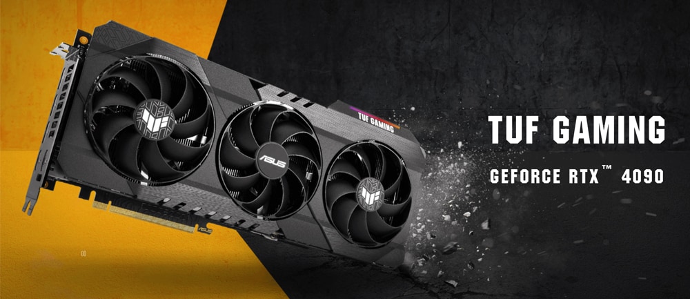ASUS TUF Gaming GeForce RTX™ 4090 24GB GDDR6X OG ASUS TUF Gaming GeForce RTX™ 4090 24GB GDDR6X OG