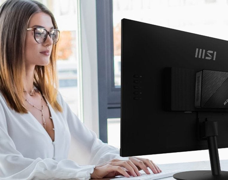 MSI PRO MP271A 27 inç Monitör – Daha Düzenli, Daha Verimli - VESA Montaj Desteğine Sahip Bir All-in-One PC