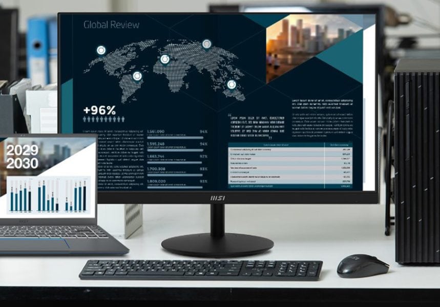MSI PRO MP271A 27 inç Monitör – Farklı Cihazlar İçin Farklı Kaynaklar