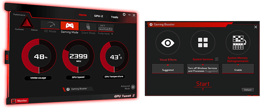 ASUS PHOENIX Ekran Kartı – Takip et ve ayarla
