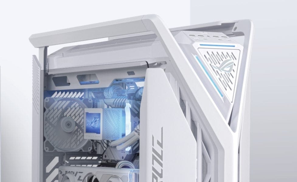 ROG Hyperion GR701 White Edition ASUS ROG Strix Hyperion GR701 Beyaz Kasa a2