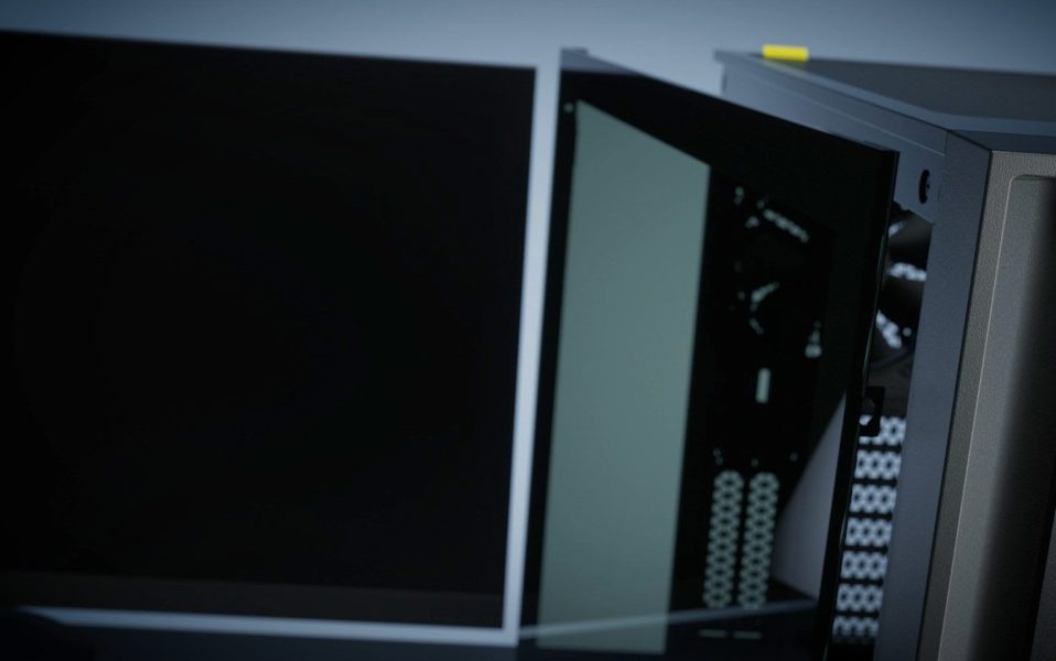 CORSAIR iCUE 4000X Siyah Kasa – BAĞLANTILARINIZI KOLAYCA ERIŞEBILECEĞINIZ BIR YERE KOYUN, görsel 7