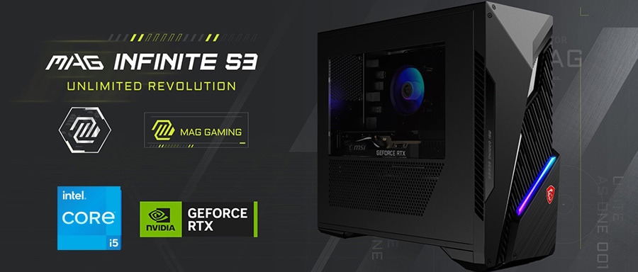 MSI MAG Infinite S3 13NUC5-1090TR Masaüstü Bilgisayar – görsel 2