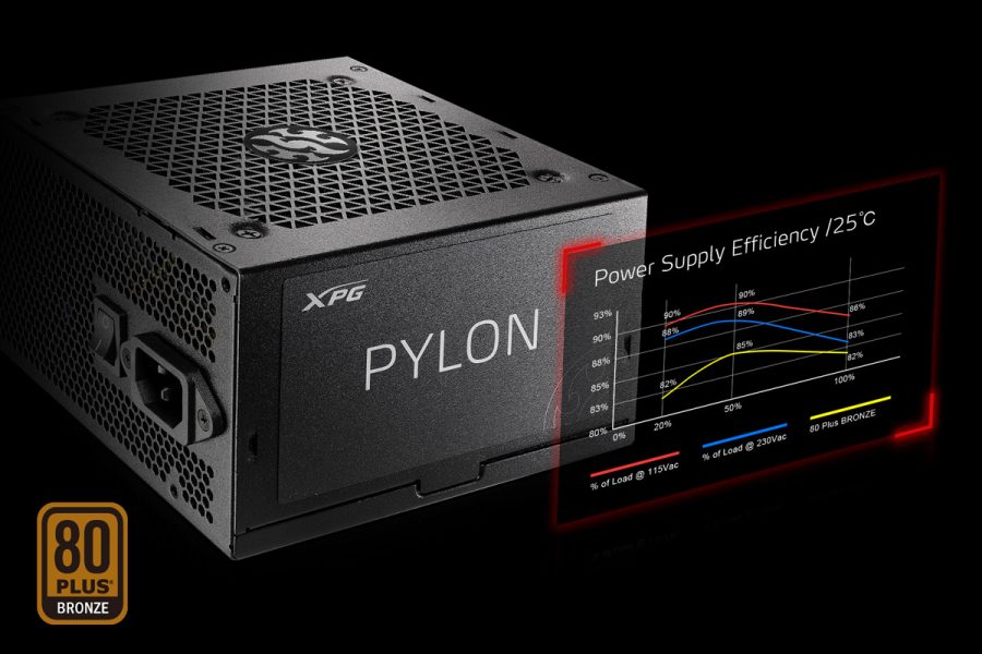 XPG Pylon 650W Güç Kaynağı – BRONZ Sınıfında DC-DC Devresi