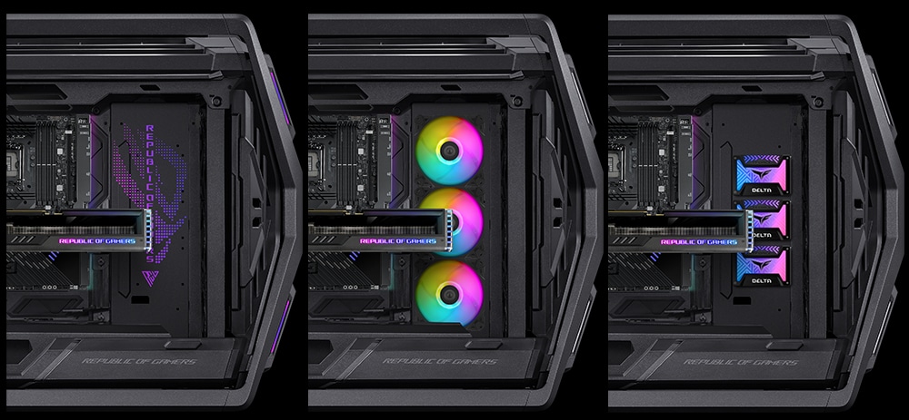 ROG Hyperion GR701 White Edition ASUS ROG Strix Hyperion GR701 Beyaz Kasa a6