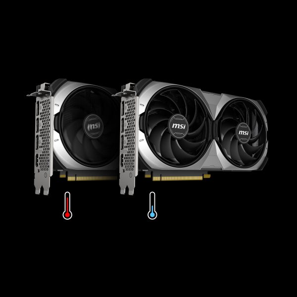 MSI GeForce RTX 4070 VENTUS 2X Ekran Kartı – GÜÇLENDİRİCİ BACKPLATE