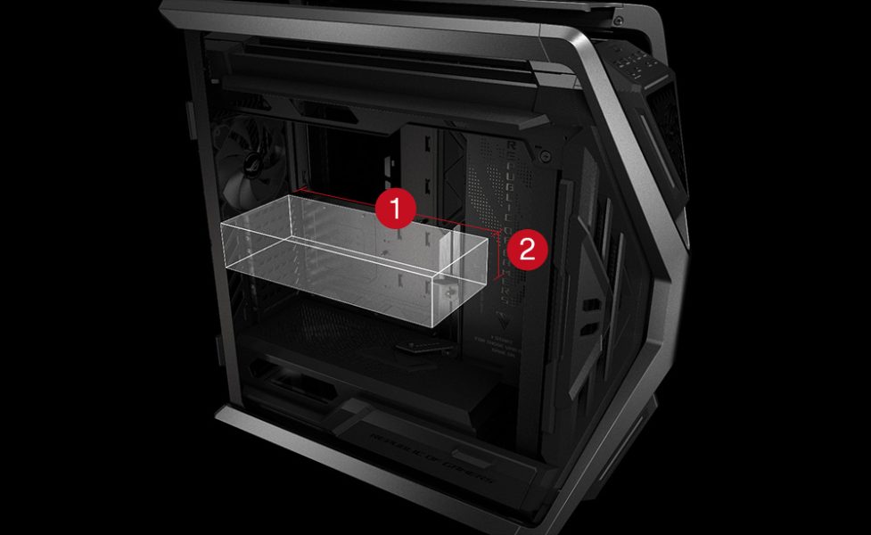 ROG Hyperion GR701 White Edition ASUS ROG Strix Hyperion GR701 Beyaz Kasa a8