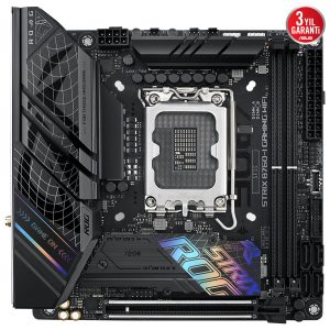 Asus Rog Strix B760 I Gaming Wifi 7600mhz Oc Ddr5 Soket 1700 M 2 Hdmi Dp Mini Itx Anakart 1