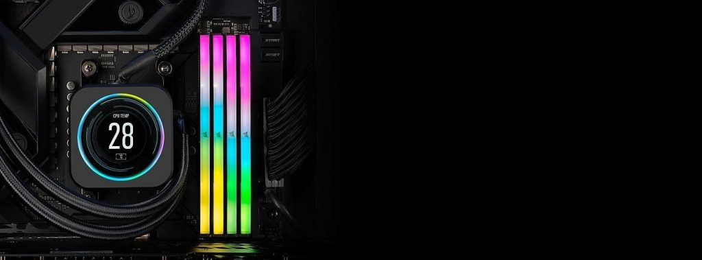 Corsair Vengeance Rgb 32gb 2x16gb 5600mhz Cl40 Amd Expo Ddr5 Ram Cmh32gx5m2b5600z40 H2h