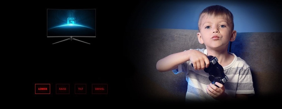 MSI G32CQ5P 31.5 inç 170Hz 1Ms Curved Adaptive Sync WQHD VA Gaming Monitör
