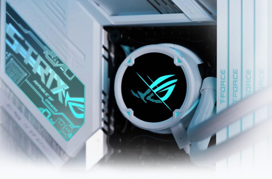 ROG STRIX LC II 240 ARGB WHITE EDITION ROG STRIX LC II 240 ARGB WHITE EDITION
