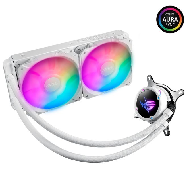 ROG STRIX LC II 240 ARGB WHITE EDITION ROG STRIX LC II 240 ARGB WHITE EDITION