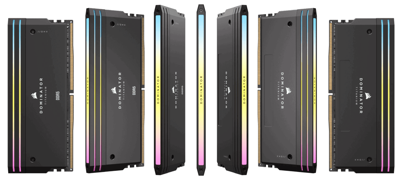 Corsair Dominator Titanium RGB Ram a1