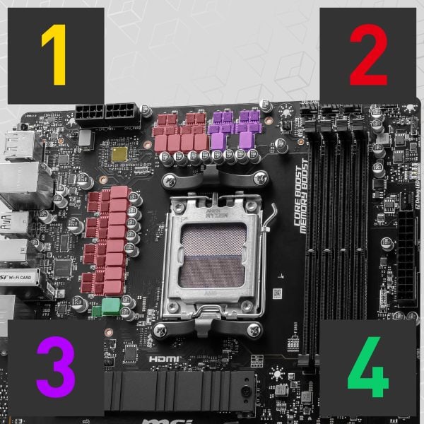MSI PRO B650-S WiFi Anakart – AMD Ryzen 7000 İşlemcileri Destekler