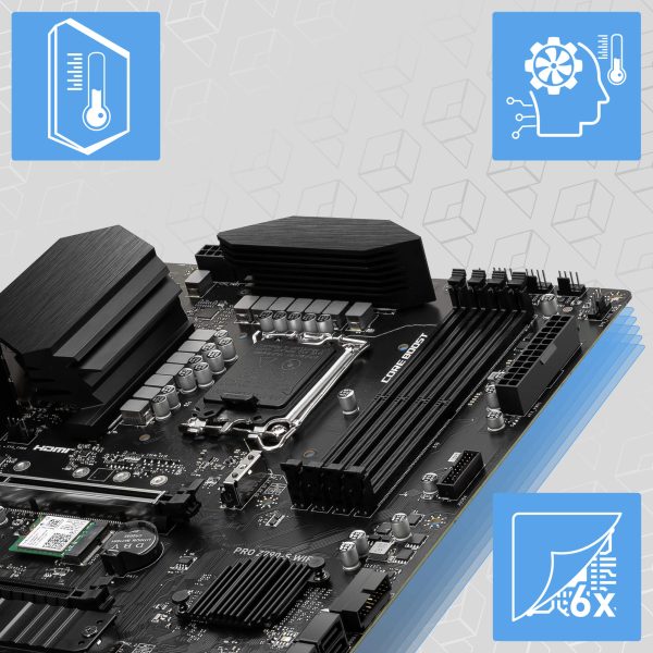 MSI PRO Z790-S WiFi Anakart – 12+1+1 Duet Rail Güç Sistemi - P-PAK