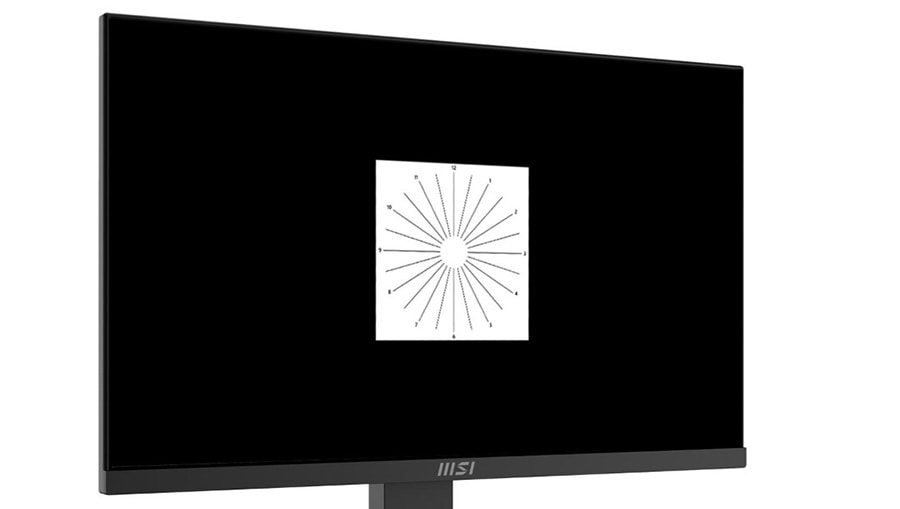 MSI PRO MP2412 23.8 inç Monitör – Eye-Q Check: Duruş Pozisyonu Düzeltme
