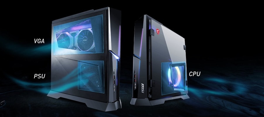 MSI MPG TRIDENT AS 13NUB7-625TR Masaüstü Bilgisayar – Silent Storm Cooling