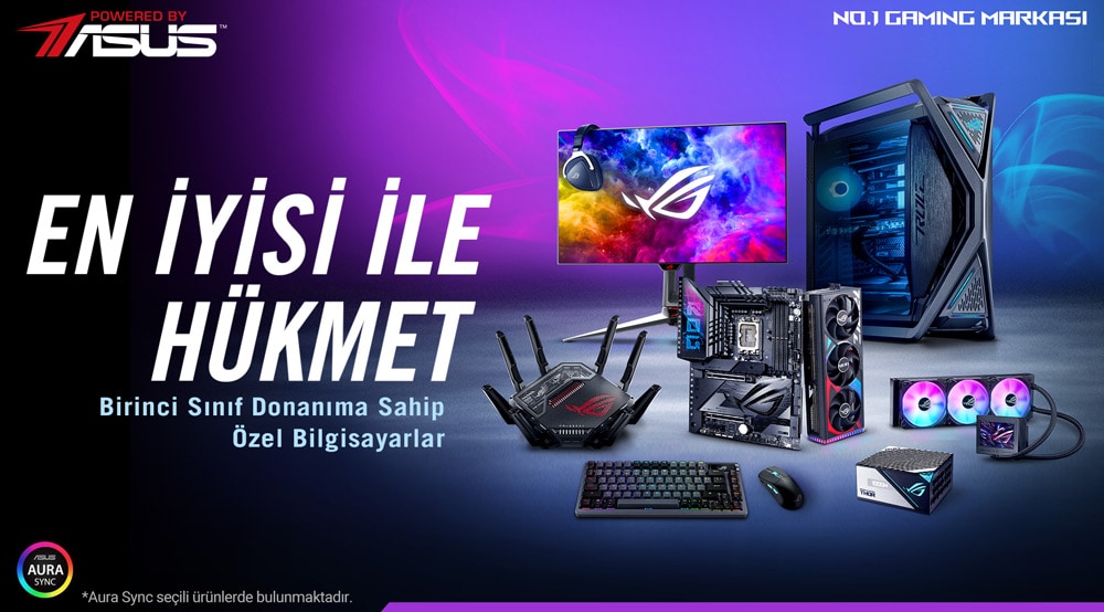 POWERED BY ASUS