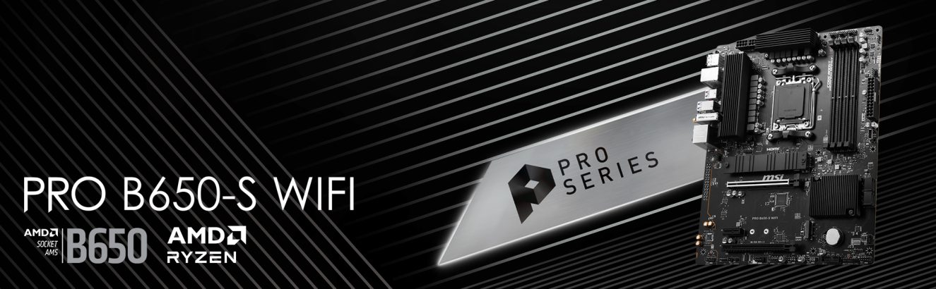 MSI PRO B650-S WiFi Anakart – görsel 1