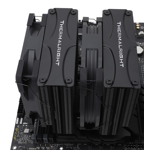 Thermalright Frost Commander 140 Black Tl D14x 140mm Tl C12pro 120mm Intel Amd Uyumlu Hava Sogutucu 2 Yil Birebir Degisim Garantili H6