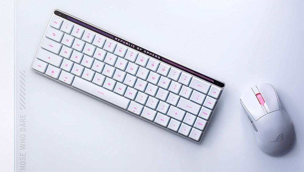 ROG Falchion RX Low Profile ASUS ROG Falchion RX Low Profile İngilizce Beyaz Gaming Klavye h11