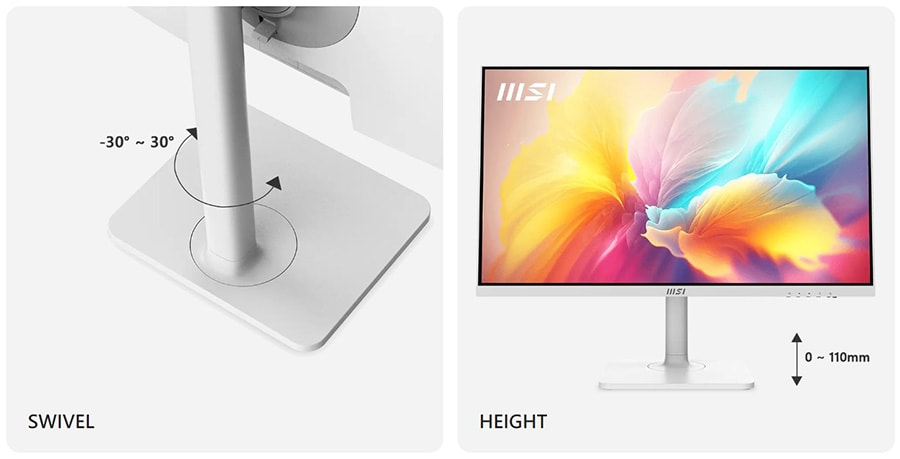 MSI MODERN MD2712PW 27 inç 100Hz 1Ms FLAT IPS Adaptive Sync Full HD TYPE-C Monitör 14