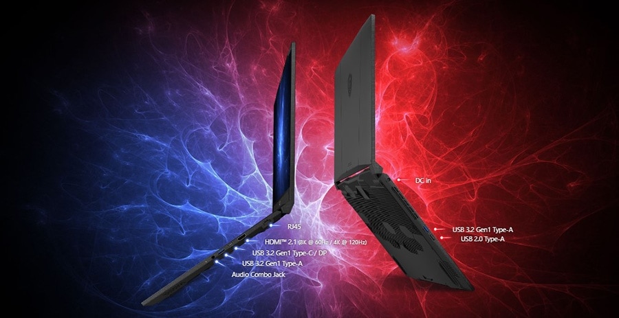 MSI KATANA A17 AI B8VE-854XTR AMD Ryzen 7-8845HS 16GB DDR5 512GB SSD RTX4050 6GB 17.3 inç Full HD 144Hz Freedos Gaming Laptop 18