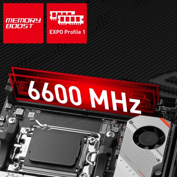 MSI MPG B650I EDGE WiFi Anakart – GÜÇLENDİRİLEN PCI-E 4.0 X16 SLOTU