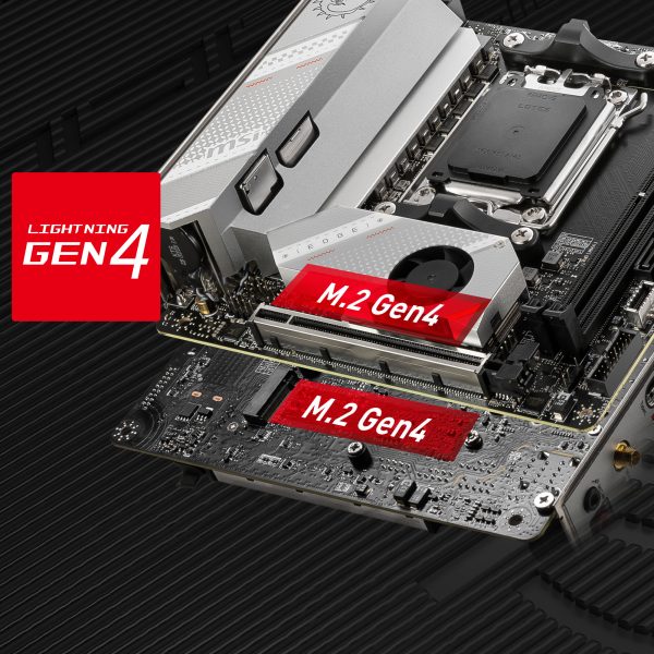 MSI MPG B650I EDGE WiFi Anakart – 2 x DDR5 Dual Channel (6600+ MHz OC)
