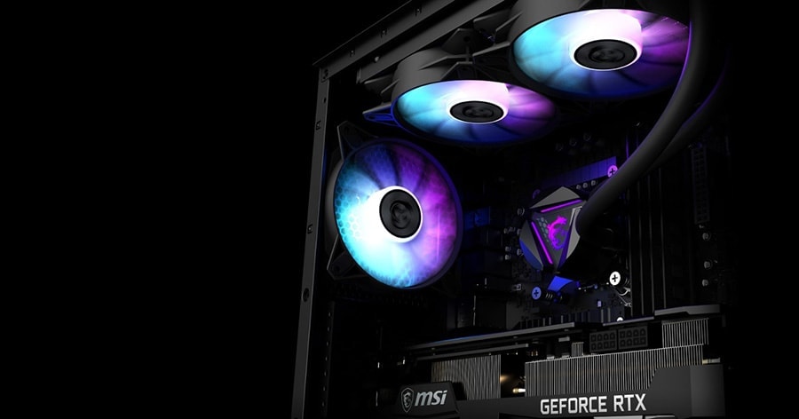 MSI MPG Infinite X2 13FNUG-019EU Masaüstü Bilgisayar – MSI SIVI SOĞUTUCU