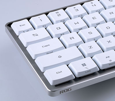 ROG Falchion RX Low Profile ASUS ROG Falchion RX Low Profile İngilizce Beyaz Gaming Klavye h9