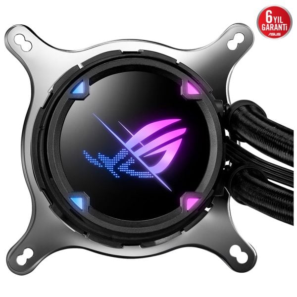 Asus Rog Strix Lc Ii 240 Argb V3 240mm Intel Amd Uyumlu Islemci Sivi Sogutucu 1