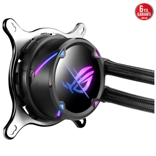 Asus Rog Strix Lc Ii 240 Argb V3 240mm Intel Amd Uyumlu Islemci Sivi Sogutucu 2