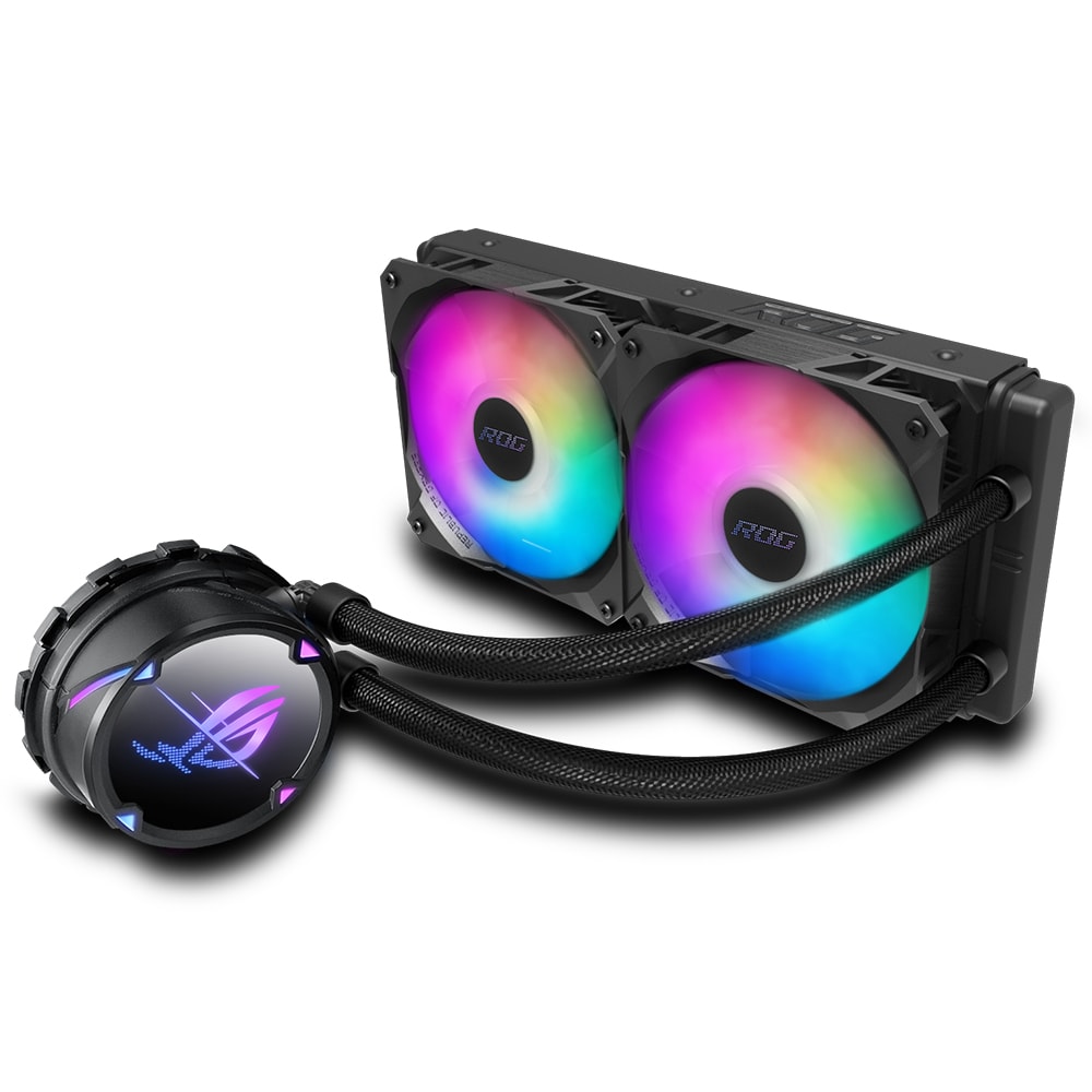 Asus Rog Strix Lc Ii 240 Argb V3 240mm Intel Amd Uyumlu Islemci Sivi Sogutucu
