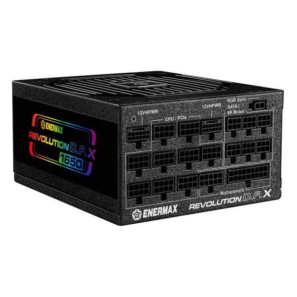 Enermax Revolution D F X 1650w 80 Gold Full Moduler 140mm Fanli Argb Guc Kaynagi Ert1650ewt 2 Yil Birebir Degisim Garantili 3
