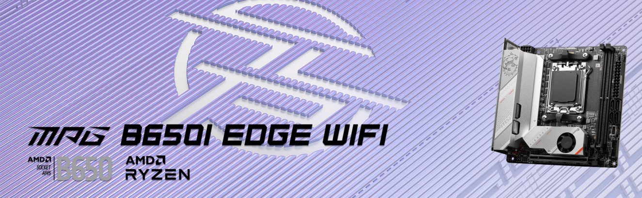 MSI MPG B650I EDGE WiFi Anakart – görsel 1