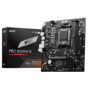 Msi Pro B650m B 6800mhz Oc Ddr5 Soket Am5 M 2 Hdmi Vga Matx Anakart