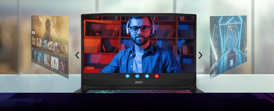 MSI KATANA A15 AI B8VG-434XTR AMD Ryzen 9-8945HS 32GB DDR5 1TB SSD RTX4070 8GB 15.6 inç Full HD 144Hz Freedos Gaming Laptop h12