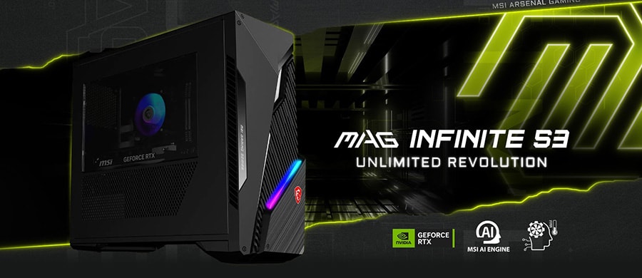 MSI MAG INFINITE S3 14NUC7-1436EU Masaüstü Bilgisayar a2