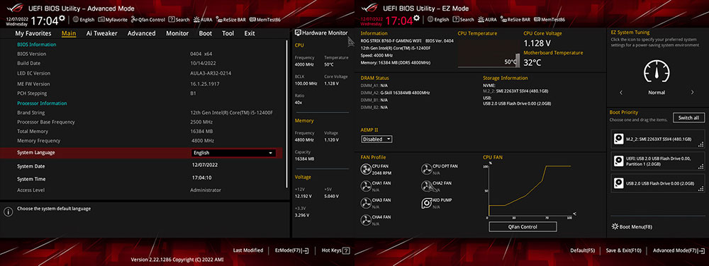 ROG STRIX Z790-A GAMING WIFI ROG STRIX Z790-A GAMING WIFI