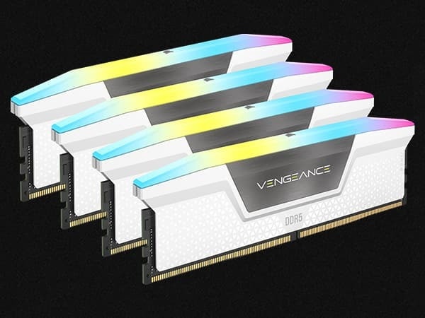 Corsair Vengeance Rgb 32gb 2x16gb 6000mhz Cl36 Intel Xmp 3 0 Ddr5 Beyaz Ram Cmh32gx5m2e6000c36w H2