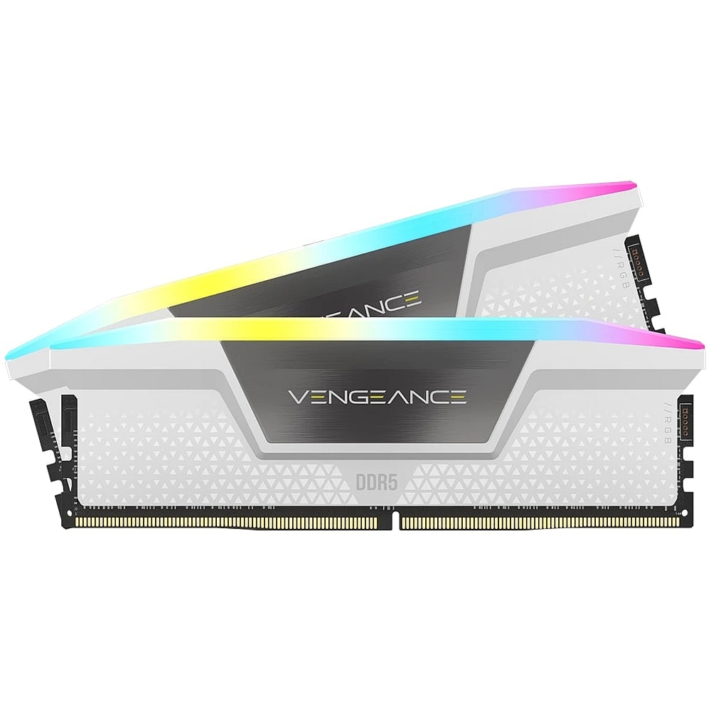 Corsair Vengeance Rgb 32gb 2x16gb 6000mhz Cl36 Intel Xmp 3 0 Ddr5 Beyaz Ram Cmh32gx5m2e6000c36w