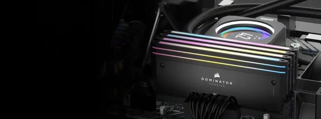 Corsair Dominator Titanium Rgb 32gb 2x16gb 7000mhz Cl34 Intel Xmp 3 0 Ddr5 Beyaz Ram Cmp32gx5m2x7000c34w Yh5